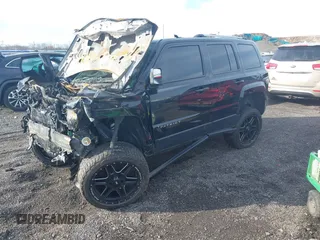 2017 Jeep Patriot High Altitude with VIN 1C4NJRFB8HD122240, listed as a IAAI auction lot 41849416 with 72,451 mi miles. Bid and sale history available at carsss.com. Image 2.