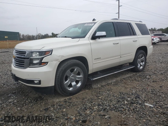 2015 Chevrolet Tahoe LTZ z VIN 1GNSKCKC2FR126674, wystawiony jako Copart lot #83836704 z przebiegiem Nie podano mil oraz Szkoda całkowita • Salvage title. Historia ofert i sprzedaży dostępna na DreamBid. Obrazek 1.