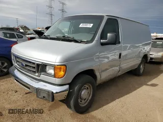 2006 Ford Econoline Cargo with VIN 1FTRE14W66DB42982, listed as a Copart auction lot 49498575 with Not provided miles and Clean title. Bid and sale history available at DreamBid. Image 1.