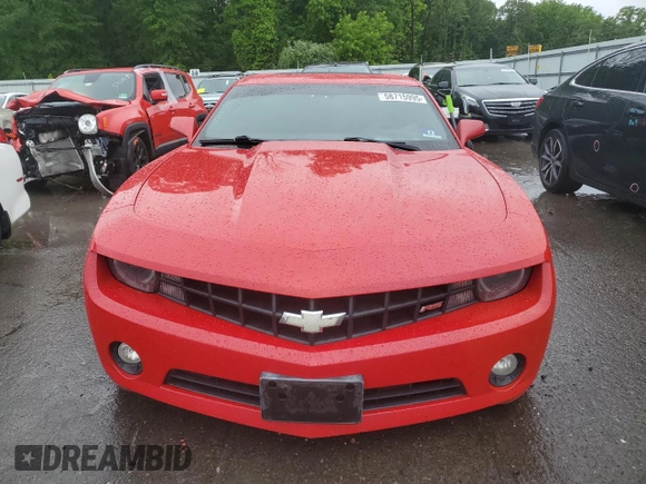 2011 Chevrolet Camaro 2LT with VIN 2G1FC1ED6B9206735, listed as a Copart auction lot 58715995 with 99,229 mi miles and Salvage title. Bid and sale history available at DreamBid. Image 5.