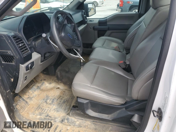 2020 Ford F-150 XL with VIN 1FTMF1CB5LKE55082, listed as a Copart auction lot 51062045 with 145,654 mi miles and Salvage Title. Bid and sale history available at carsss.com. Image 7.
