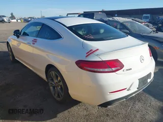 2017 Mercedes-Benz C 300 with VIN WDDWJ4JB4HF505505, listed as a IAAI auction lot 41413118 with 33,022 mi miles and . Bid and sale history available at carsss.com. Image 3.