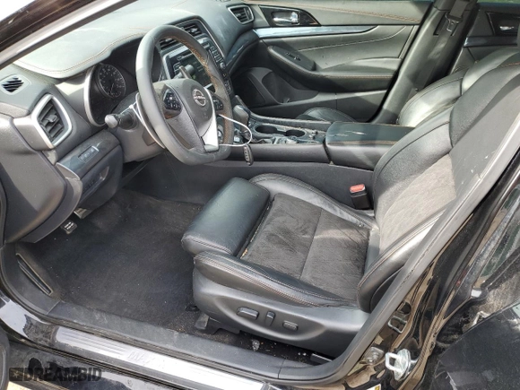 2023 Nissan Maxima SR with VIN 1N4AA6EV7PC504228, listed as a Copart auction lot 83037934 with 44,951 mi miles and Salvage Title. Bid and sale history available at carsss.com. Image 7.