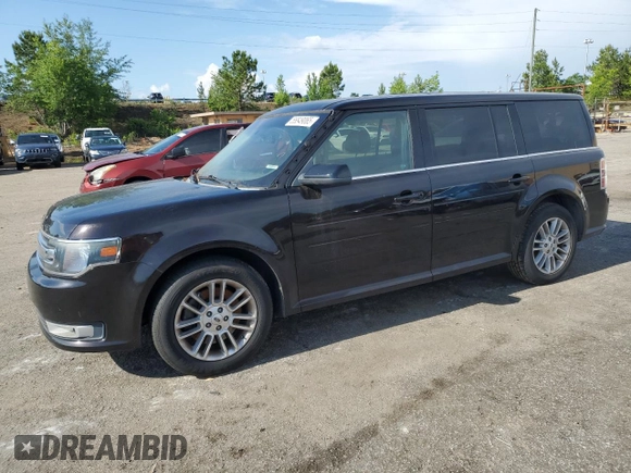 2013 Ford Flex SEL z VIN 2FMGK5C84DBD39772, wystawiony jako Copart lot #55849065 z przebiegiem 138 214 mil mil oraz Czysty tytuł • Clean title. Historia ofert i sprzedaży dostępna na DreamBid. Obrazek 1.