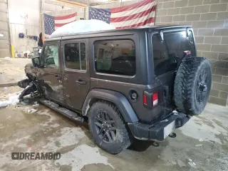 2024 Jeep Wrangler Sport with VIN 1C4PJXKN4RW208552, listed as a Copart auction lot 87195854 with Not provided miles and Salvage title. Bid and sale history available at DreamBid. Image 2.