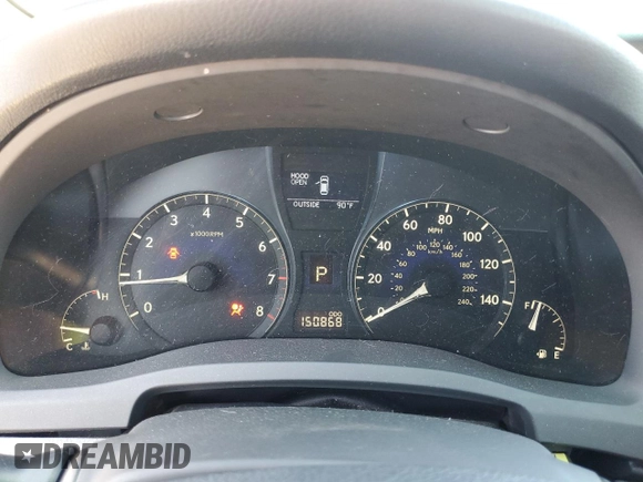2012 Lexus RX 350 with VIN 2T2ZK1BA2CC075592, listed as a Copart auction lot 60751505 with 150,868 mi miles and Salvage title. Bid and sale history available at DreamBid. Image 9.