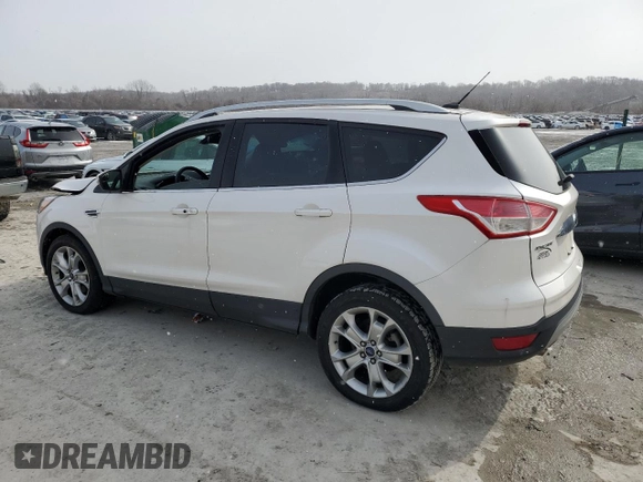 2014 Ford Escape Titanium with VIN 1FMCU9J94EUA86931, listed as a Copart auction lot 45355475 with 172,770 mi miles and Salvage Title. Bid and sale history available at DreamBid. Image 2.