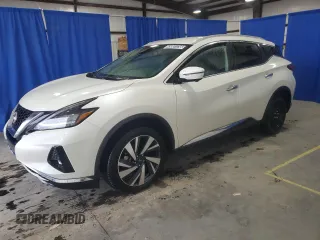2023 Nissan Murano SL with VIN 5N1AZ2CJ4PC127297, listed as a Copart auction lot 45851235 with 55,478 mi miles and Clean title. Bid and sale history available at DreamBid. Image 1.