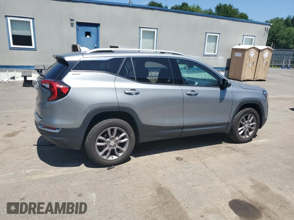 2024 GMC Terrain SLT with VIN 3GKALVEG0RL287777, listed as a Copart auction lot 62133405 with 27,212 mi miles and Clean title. Bid and sale history available at DreamBid. Image 3.