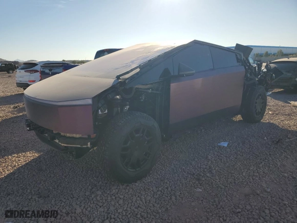 2024 Tesla Cybertruck Cyberbeast with VIN 7G2CEHEE9RA028082, listed as a Copart auction lot 83783394 with NaN miles and Salvage Title. Bid and sale history available at carsss.com. Image 1.