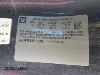 2013 Chevrolet Camaro LT with VIN 2G1FB1E31D9173348, listed as a IAAI auction lot 41832062 with Not provided miles and . Bid and sale history available at DreamBid. Image 9.