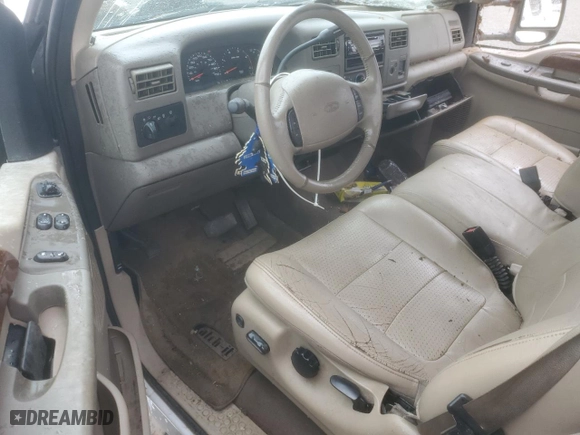 2002 Ford Super Duty F-250 XL with VIN 1FTNX21F72EA92441, listed as a Copart auction lot 46567825 with 132,588 mi miles and Salvage Title. Bid and sale history available at carsss.com. Image 8.