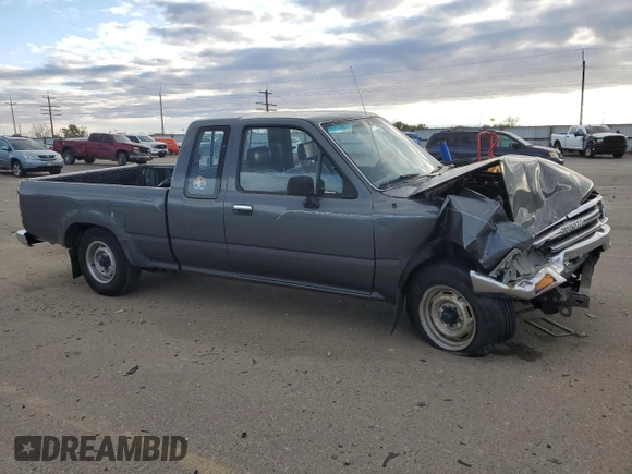 1991 Toyota 2WD Pickups DX with VIN JT4RN93P4M5032495, listed as a Copart auction lot 81190894 with 201,614 mi miles and Salvage Title. Bid and sale history available at carsss.com. Image 4.
