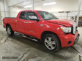 2008 Toyota Tundra 4WD Truck LTD with VIN 5TFBV58138X065710, listed as a Copart auction lot 53826155 with 323,460 mi miles and Salvage Title. Bid and sale history available at carsss.com. Image 4.