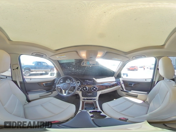 2014 Mercedes-Benz GLK 250 with VIN WDCGG0EB8EG185024, listed as a Copart auction lot 55746845 with 92,330 mi miles and Salvage Title. Bid and sale history available at DreamBid. Image 15.