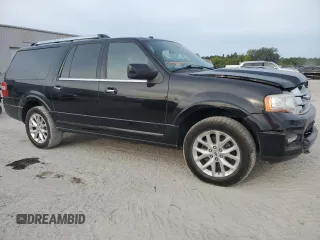 2017 Ford Expedition EL Limited with VIN 1FMJK2AT6HEA46509, listed as a Copart auction lot 50640215 with 100,967 mi miles and Salvage Title. Bid and sale history available at carsss.com. Image 4.