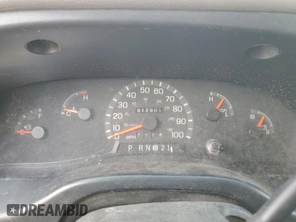 1999 Ford Econoline Cargo with VIN 1FTRE1429XHA29986, listed as a Copart auction lot 70331004 with 312,901 mi miles and Non Repairable. Bid and sale history available at carsss.com. Image 9.