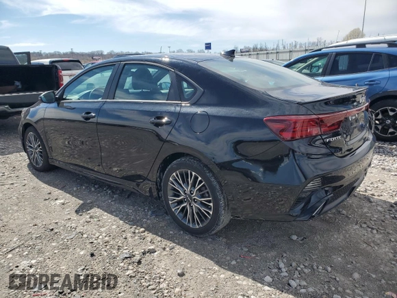 2024 Kia Forte GT-Line with VIN 3KPF54AD5RE714697, listed as a Copart auction lot 49968605 with 27,060 mi miles and Salvage Title. Bid and sale history available at carsss.com. Image 2.