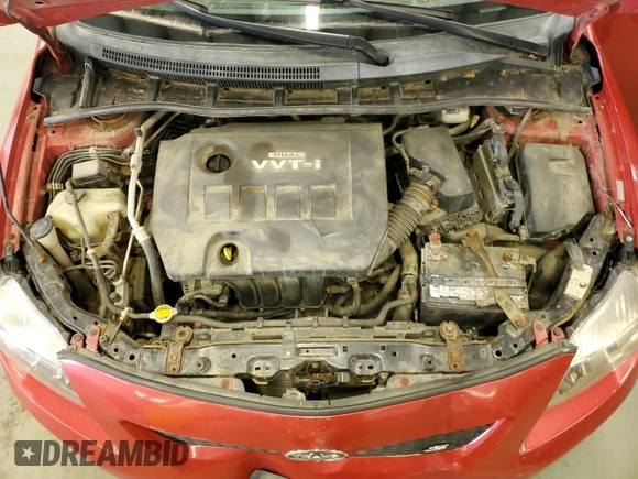2010 Toyota Corolla with VIN 1NXBU4EE2AZ329099, listed as a Copart auction lot 65412925 with 168,285 mi miles and Clean title. Bid and sale history available at DreamBid. Image 11.