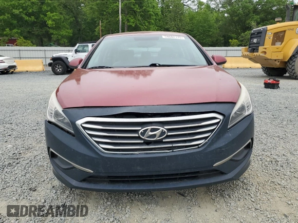 2016 Hyundai Sonata 2.4L with VIN 5NPE24AF6GH274021, listed as a Copart auction lot 54682175 with 208,169 mi miles and Salvage Title. Bid and sale history available at carsss.com. Image 5.