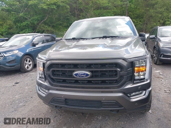 2022 Ford F-150 XL with VIN 1FTFW1E59NKD16981, listed as a IAAI auction lot 42184579 with 89,671 mi miles. Bid and sale history available at carsss.com. Image 12.