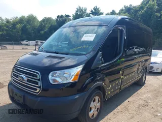 2019 Ford Transit Passenger XL with VIN 1FBAX2CG5KKA77205, listed as a IAAI auction lot 40028485 with 89,924 mi miles and . Bid and sale history available at carsss.com. Image 17.