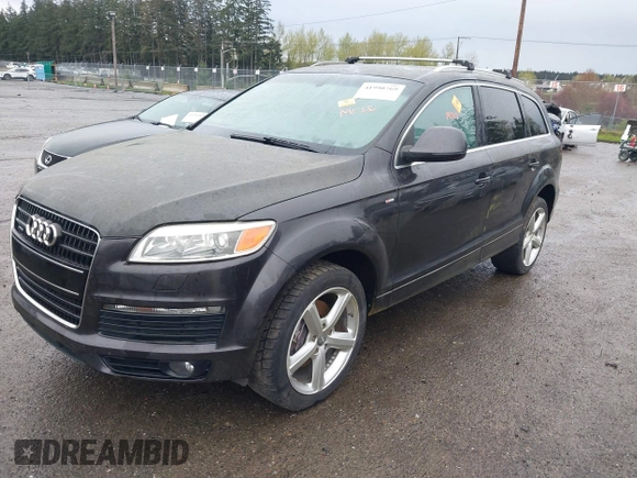 2007 Audi Q7 Premium Plus with VIN WA1EY74L37D063845, listed as a IAAI auction lot 41990769 with Not provided miles and . Bid and sale history available at DreamBid. Image 2.
