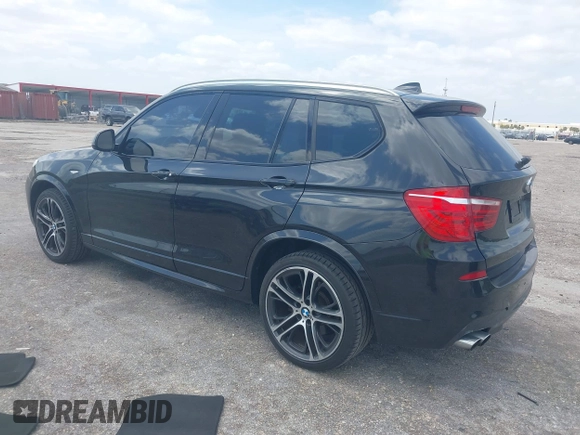 2017 BMW X3 sDrive28i with VIN 5UXWZ7C52H0U46905, listed as a IAAI auction lot 42080648 with 105,989 mi miles. Bid and sale history available at carsss.com. Image 3.