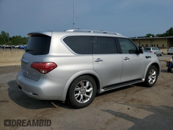 2012 Infiniti QX56 7-passenger z VIN JN8AZ2NE3C9019463, wystawiony jako Copart lot #60889765 z przebiegiem 171 732 mil mil oraz Czysty tytuł • Clean title. Historia ofert i sprzedaży dostępna na DreamBid. Obrazek 3.