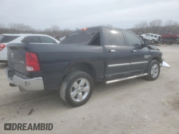 2018 Ram 1500 SLT with VIN 1C6RR7LT9JS333208, listed as a Copart auction lot 44797435 with 179,117 mi miles and Salvage Title. Bid and sale history available at carsss.com. Image 3.