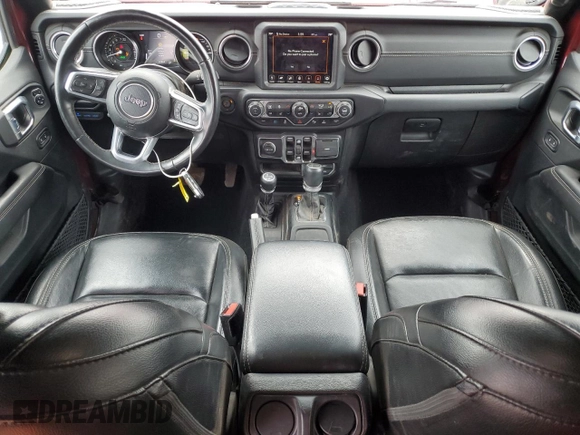 2021 Jeep Wrangler Unlimited Sahara с VIN 1C4JJXP6XMW676754, выставлен на аукционе Copart как лот 58538655 с пробегом 49 785 миль миль и Списание • Salvage title. История ставок и продаж доступна на DreamBid. Изображение 8.