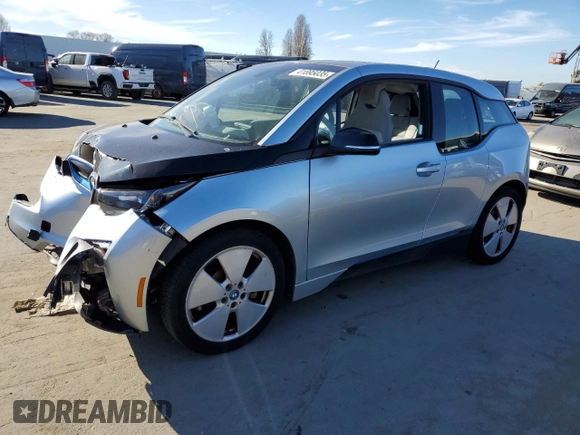 2015 BMW i3 z VIN WBY1Z4C59FV504646, wystawiony jako Copart lot #41895035 z przebiegiem 57 946 mil mil oraz Czysty tytuł • Clean title. Historia ofert i sprzedaży dostępna na DreamBid. Obrazek 1.