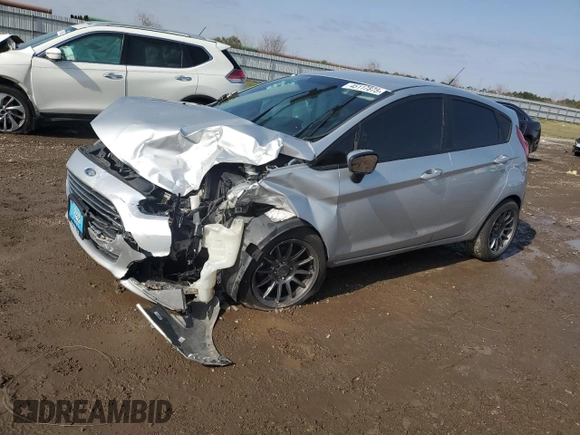 2019 Ford Fiesta SE with VIN 3FADP4EJ9KM106216, listed as a Copart auction lot 45117875 with 87,214 mi miles and Salvage Title. Bid and sale history available at DreamBid. Image 1.