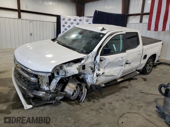 2023 Chevrolet Silverado 1500 LT with VIN 2GCPACED3P1127879, listed as a Copart auction lot 82417144 with 9,861 mi miles and Salvage Title. Bid and sale history available at DreamBid. Image 1.