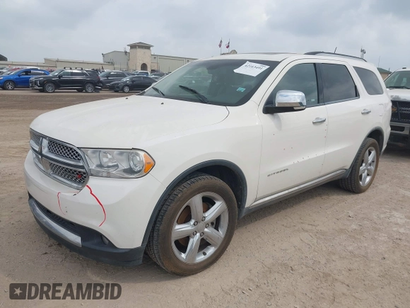 2011 Dodge Durango Citadel z VIN 1D4SD5GTXBC663963, wystawiony jako IAAI lot #42163491 z przebiegiem 188 277 mil mil oraz . Historia ofert i sprzedaży dostępna na DreamBid. Obrazek 2.