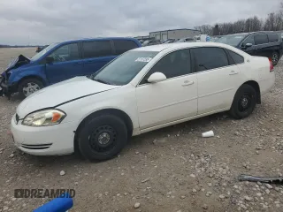 2008 Chevrolet Impala Police Police z VIN 2G1WS553381367326, wystawiony jako Copart lot #52167595 z przebiegiem 120 372 mil mil oraz Czysty tytuł • Clean title. Historia ofert i sprzedaży dostępna na DreamBid. Obrazek 1.