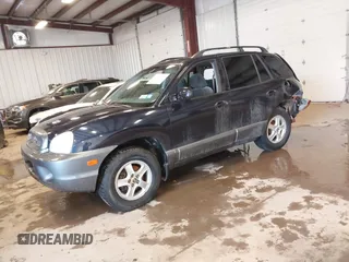 2004 Hyundai Santa Fe GLS with VIN KM8SC73D84U833286, listed as a IAAI auction lot 41644780 with 160,313 mi miles. Bid and sale history available at carsss.com. Image 2.