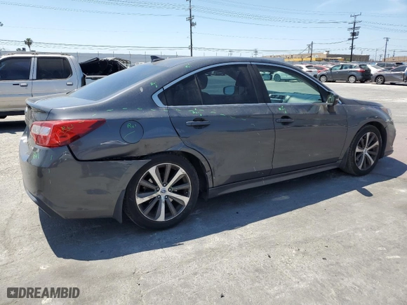 2018 Subaru Legacy Limited with VIN 4S3BNAN64J3028543, listed as a Copart auction lot 53955645 with 72,033 mi miles and Salvage Title. Bid and sale history available at carsss.com. Image 3.
