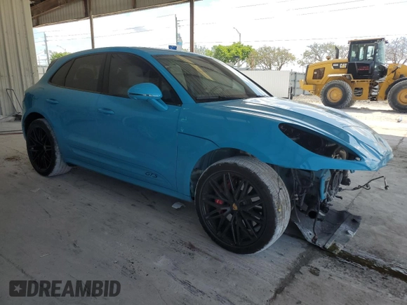 2022 Porsche Macan Turbo with VIN WP1AF2A56NLB31379, listed as a Copart auction lot 56354375 with 28,504 mi miles and Salvage title. Bid and sale history available at DreamBid. Image 4.