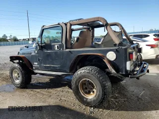 2004 Jeep Wrangler Sport with VIN 1J4FA49S24P754155, listed as a Copart auction lot 45699575 with 147,670 mi miles and Non Repairable. Bid and sale history available at carsss.com. Image 2.