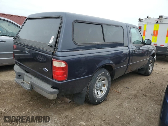 2001 Ford Ranger XL with VIN 1FTYR10C51PA40611, listed as a Copart auction lot 51358185 with 120,286 mi miles and Salvage Title. Bid and sale history available at carsss.com. Image 3.