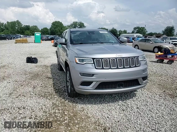 2019 Jeep Grand Cherokee Summit with VIN 1C4RJFJT3KC762191, listed as a Copart auction lot 60040685 with 98,200 mi miles and Salvage title. Bid and sale history available at DreamBid. Image 14.