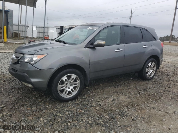2009 Acura MDX Tech/Entertainment Pkg with VIN 2HNYD28449H516102, listed as a Copart auction lot 43708855 with 203,887 mi miles and Salvage Title. Bid and sale history available at carsss.com. Image 1.