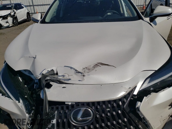 2025 Lexus NX with VIN JTJGGCEZ7S5011079, listed as a Copart auction lot 46956335 with 1,959 mi miles and Salvage Title. Bid and sale history available at carsss.com. Image 13.