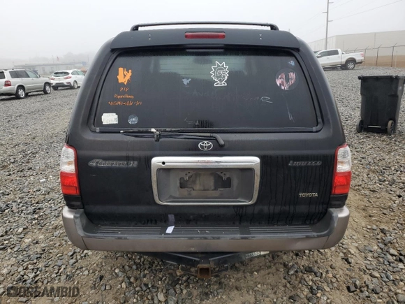 2002 Toyota 4Runner Limited with VIN JT3GN87R720235764, listed as a Copart auction lot 86607234 with 374,449 mi miles and Salvage Title. Bid and sale history available at carsss.com. Image 6.
