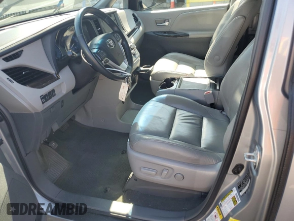 2015 Toyota Sienna Limited with VIN 5TDDK3DCXFS114708, listed as a Copart auction lot 55411465 with Not Provided miles and Salvage Title. Bid and sale history available at DreamBid. Image 7.