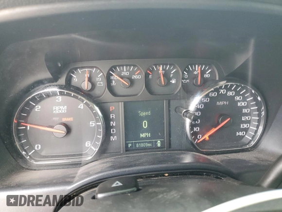 2015 Chevrolet Silverado 1500 LS with VIN 1GCRCPEC0FZ352798, listed as a Copart auction lot 53135455 with 81,809 mi miles and Salvage Title. Bid and sale history available at DreamBid. Image 9.