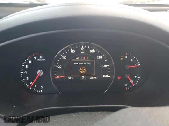 2017 Kia Sorento EX with VIN 5XYPHDA58HG313991, listed as a Copart auction lot 51443515 with 116,530 mi miles and Salvage Title. Bid and sale history available at DreamBid. Image 9.
