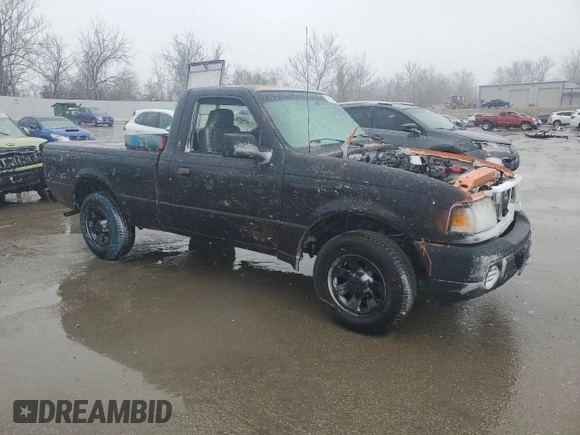 2009 Ford Ranger XL with VIN 1FTYR10D39PA35251, listed as a Copart auction lot 47855345 with Not provided miles and Salvage title. Bid and sale history available at DreamBid. Image 4.