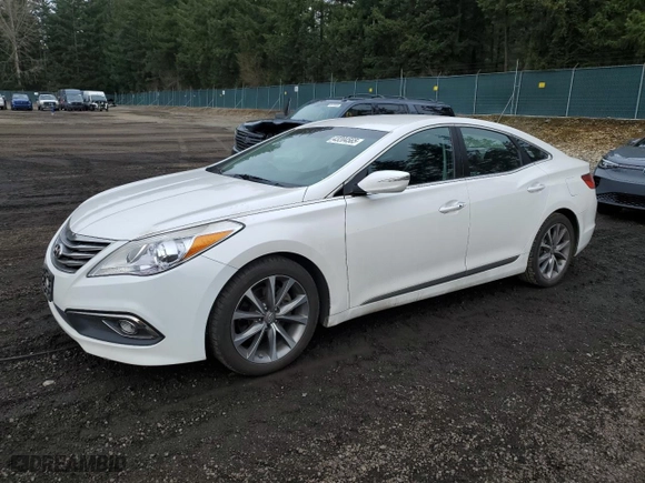 2015 Hyundai Azera with VIN KMHFG4JGXFA469152, listed as a Copart auction lot 43204565 with 139,384 mi miles and Salvage Title. Bid and sale history available at carsss.com. Image 1.